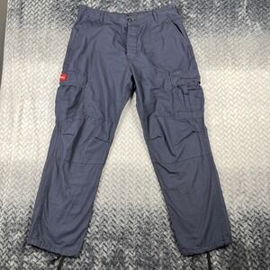 Tactical Cargo Pants Men L (adj) Navy Rothco BDU RipStop Artform Combat Military